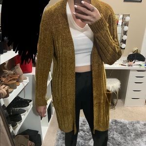 Mustard Cardigan